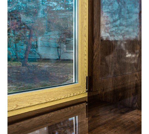 Подоконник Crystallit 100*1250 мм, орех глянцевый.