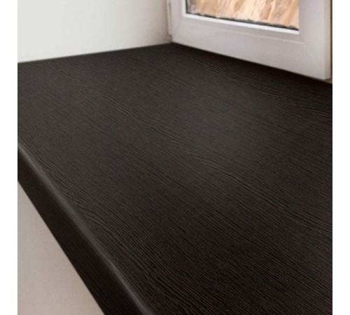 Подоконник Crystallit 200 мм, венге фактура под дерево.