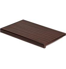 Подоконник Crystallit 100*1000 мм, махагон фактура под дерево.