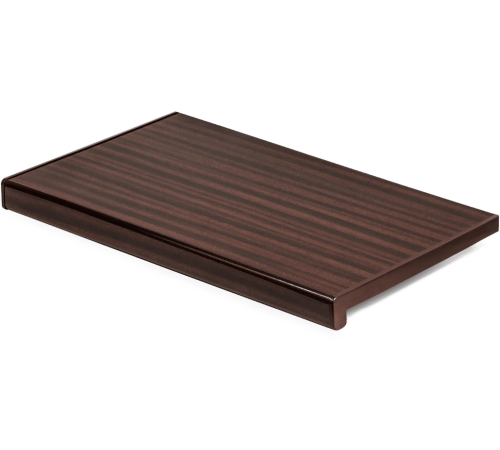 Подоконник Crystallit 500 мм, махагон фактура под дерево.