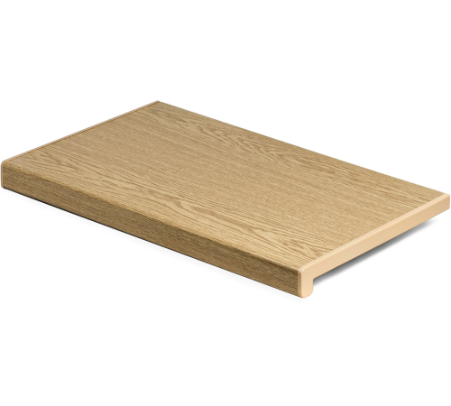 Подоконник Crystallit 600*1500 мм, дуб натуральный матовый.