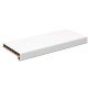 Подоконник  пластиковый Moeller LD 40, 350 мм, белый (clean-touch)
