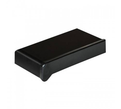 Подоконник Moeller 350*2800 мм, черный ультраматовый (clean-touch)