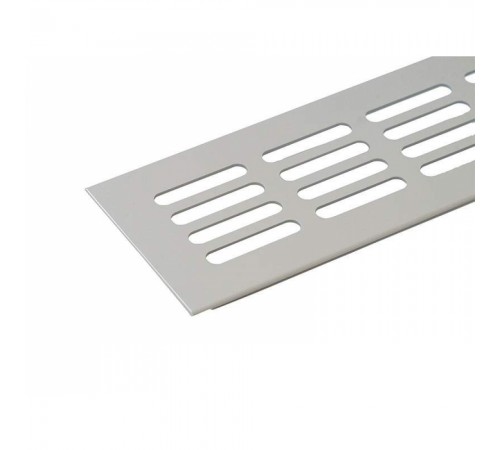 Вентиляционная решетка Werzalit серебристая