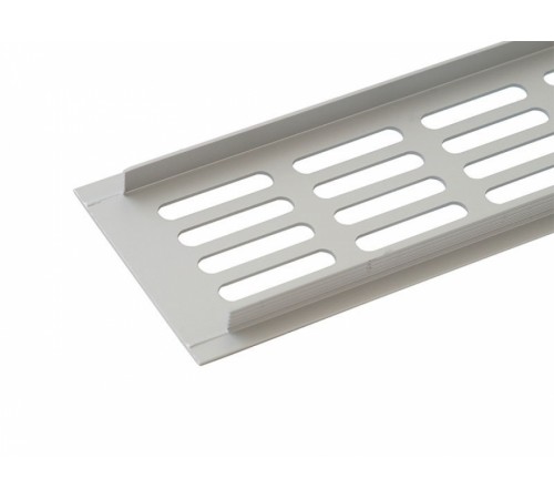 Вентиляционная решетка Werzalit серебристая