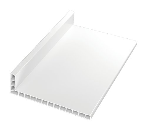1500x120x35x8мм. 90° Уголок ПВХ