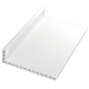1500x120x35x8мм. 90° Уголок ПВХ