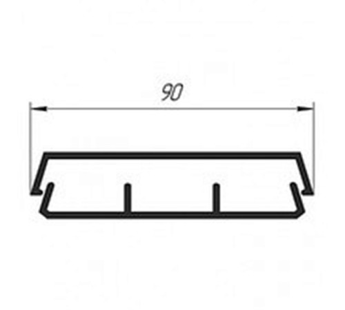 Наличник откоса арт.3009 - 3010 в белом цвете