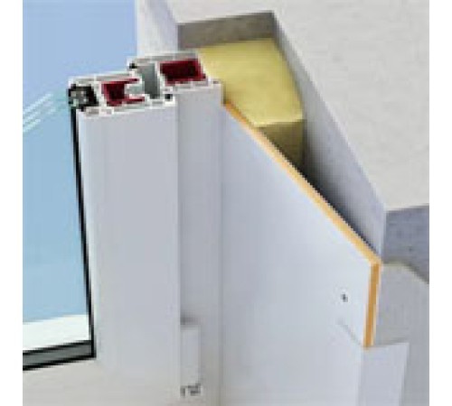 Панель ПВХ. Наличник с крышкой 61 мм.