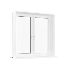 Комплект откосов 1000x1200 до 700 мм. Сэндвич-панель, наличник F-профиль