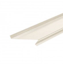 350*1000*1 мм. Отлив белый