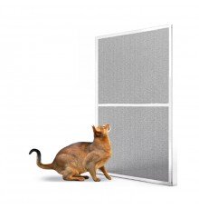 Москитная сетка VSN оконная белая АНТИКОШКА. Полотно PET SCREEN.