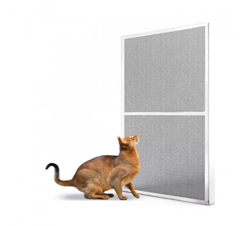 Москитная сетка оконная белая  АНТИКОШКА. Полотно PET SCREEN.