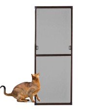 Москитная сетка оконная коричневая  АНТИКОШКА. Полотно PET SCREEN. Усиленная.