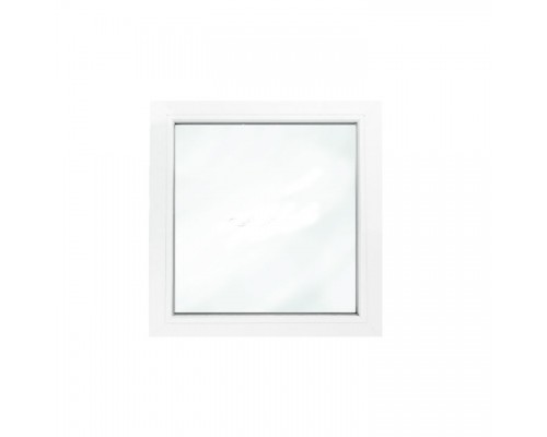 Дачное окно глухое 900*900 мм. ПВХ WHS HALO 60, стеклопакет 24 мм.
