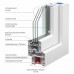 "Инновационный пластиковый балконный блок с одностворчатым окном размером 2000х2050"