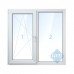 Пластиковое окно с размером створки 1300х1400 - идеальное решение для вашего дома!