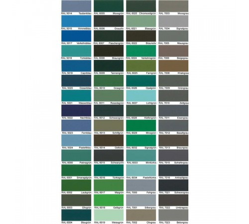 Москитная сетка дверная цветная по RALL АНТИКОШКА. Полотно PET SCREEN. S42