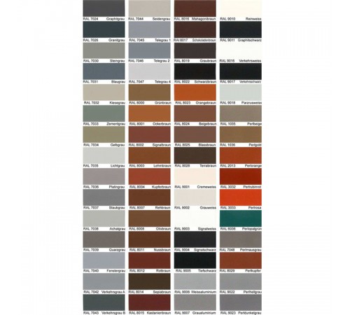 Москитная сетка дверная цветная по RALL АНТИКОШКА. Полотно PET SCREEN. S42