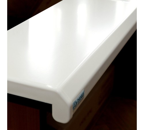 Подоконник DANKE Комфорт 700*2000 мм. белый матовый, #202
