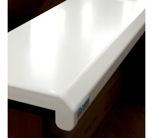 Подоконник DANKE Комфорт 350*2600 мм. белый матовый, #202