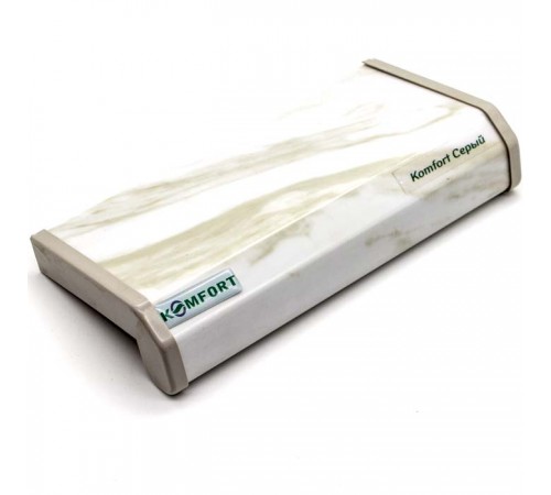 Подоконник Danke Komfort 700мм. Мрамор серый