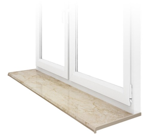 Подоконник Danke Premium 100мм. ПВХ,Creme de Turque #106