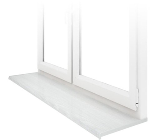 Подоконник Danke Premium 350 ПВХ. Лалберо Бьянко белое дерево — Danke Premium, под дерево