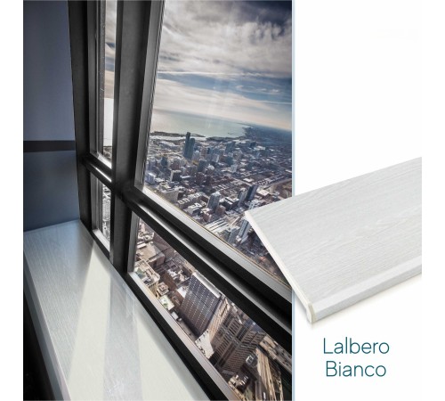 Подоконник Danke Premium 600 ПВХ, Lalbero bianco #104