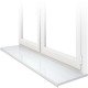 Подоконник Danke Premium 700мм. Lucido Bianco #101
