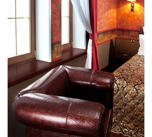 Подоконник Danke Premium 450мм. Mahagony — красное дерево