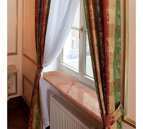 Подоконник Danke Premium 700мм. Onyx – розовый оникс