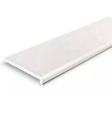 Подоконник Danke Стандарт 500 мм.  Белый матовый (102) (2 кап.)