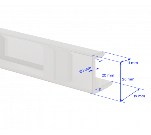 Стартовый подоконник Crystallit белый глянцевый – идеальное решение для вашего интерьера