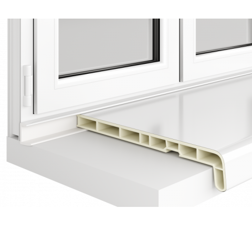 Стартовый подоконник Crystallit белый глянцевый – идеальное решение для вашего интерьера