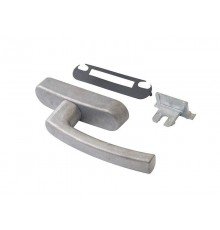 Ручка оконная Roto, для алюминиевых окон, неокрашенная.