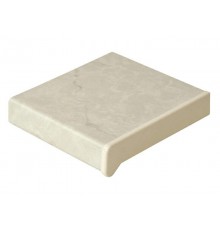 Подоконник Moeller 400мм, светлый мрамор матовый.