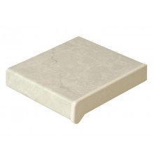 Подоконник Moeller 600мм, светлый мрамор матовый.