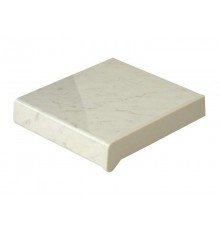 Подоконник Moeller 200мм, каррарский мрамор глянцевый.