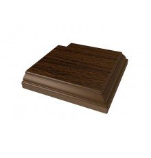 Крышка угловая Qunell KNL U-81 R 2052 089 темный дуб.