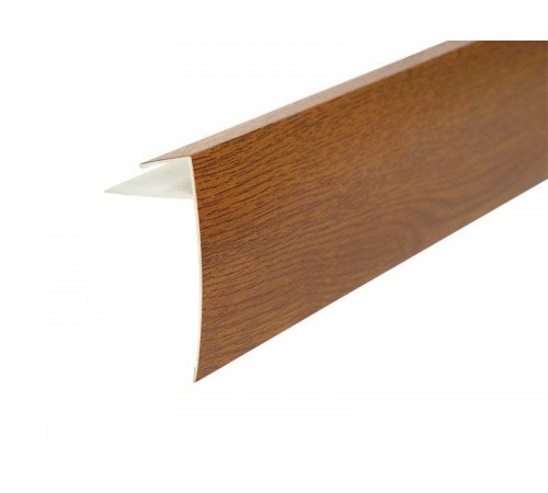 "Элегантный F-профиль для отделки проемов: конечный кашированный наличник 18x60x1 6 м.