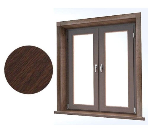 Комплект откосов Qunell 300*1500*1800 темный дуб