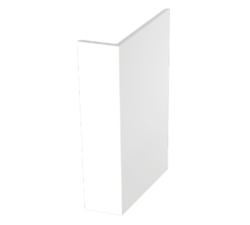 50x18x2мм. (105 град.) Уголок ПВХ кашированный
