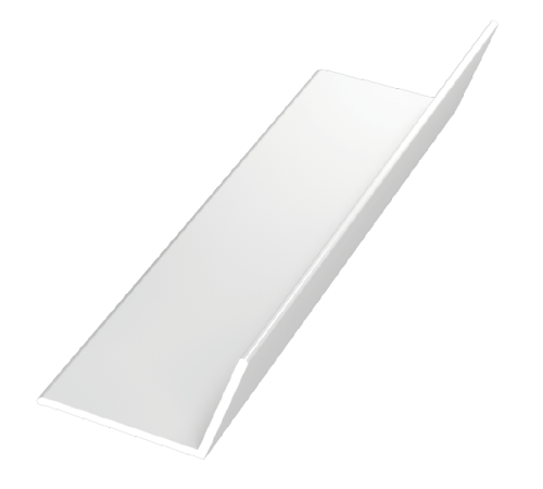 4500*30*50мм. 105° Уголок ПВХ