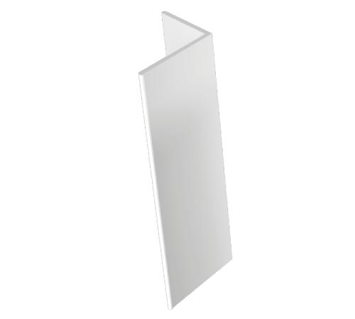 4500*30*50мм. 105° Уголок ПВХ