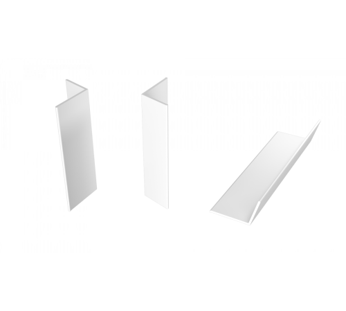 4500*30*50мм. 105° Уголок ПВХ