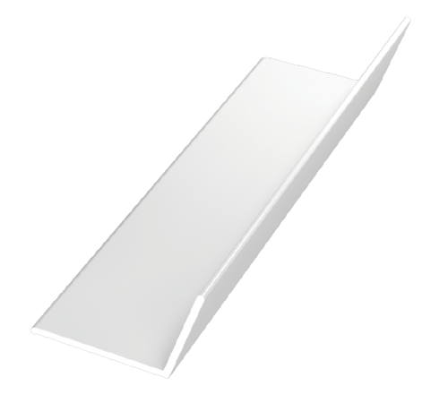 1000*30*50 мм. 105° Уголок ПВХ