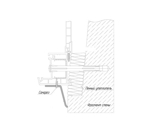 3250*30*50мм. 105° Уголок ПВХ
