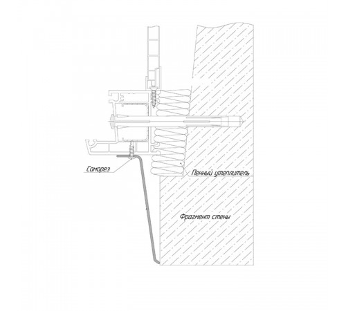 1250*70*20мм. 105° Уголок ПВХ