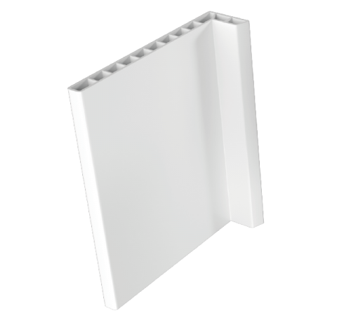 2750*100*25*8мм. 90° Уголок ПВХ